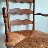 Paire de fauteuils de nourrice, style provençal 19ème siècle