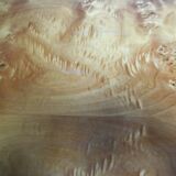 Coffee table for Roche Bobois 70s Elm loupe or thuya