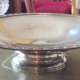Silver metal fruit cup