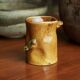 Studio pottery vase with birds, 1960s.