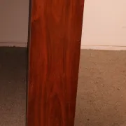 Large Open Mahogany Bookcase Of2.41 Meters Long—19th Century
