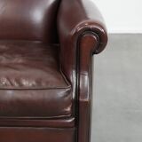 Luxury Sheep Leather Armchair with a Timeless Look
