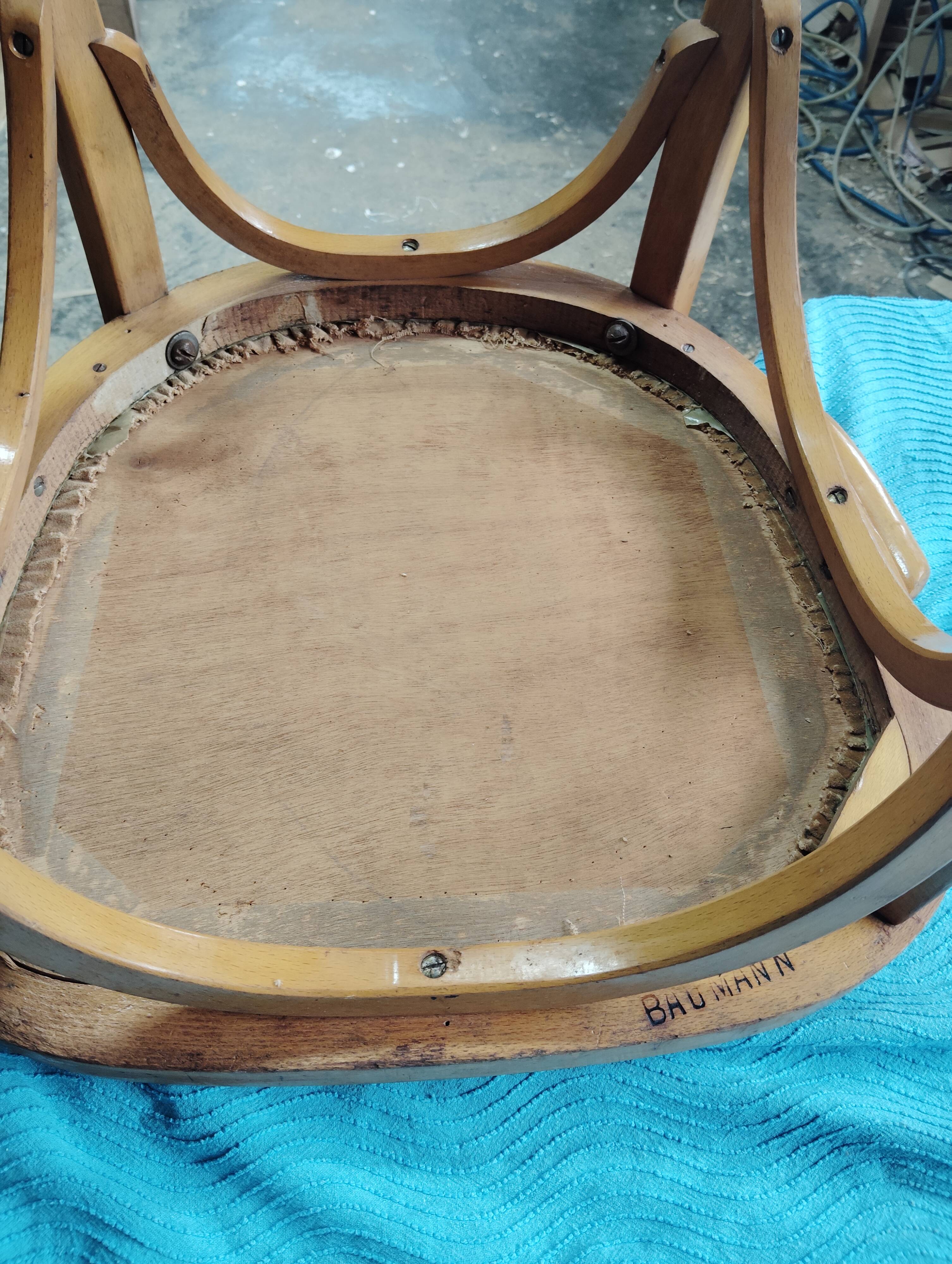 Chair with armrests Baumann no. 21