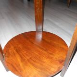 Pedestal table round vintage
