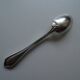 Set of 12 mocha spoons Ravinet Denfer in silver metal