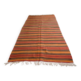 Extra Long Vintage Striped Anatolian Kilim – 337 x 139 cm – sku 134