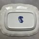 “Romantic” Sarreguemines serving dish
