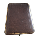 Leather and velvet box