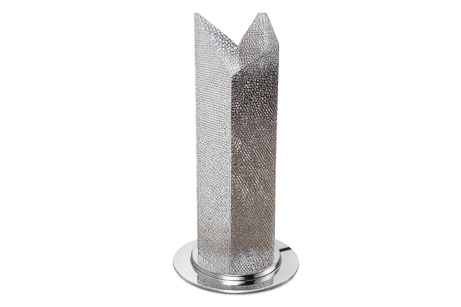 Modern 1980s floor lamp, chrome, 62 cm, E27