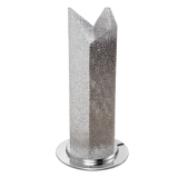 Modern 1980s floor lamp, chrome, 62 cm, E27