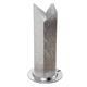 Modern 1980s floor lamp, chrome, 62 cm, E27