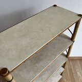 Rattan bookcase shelf