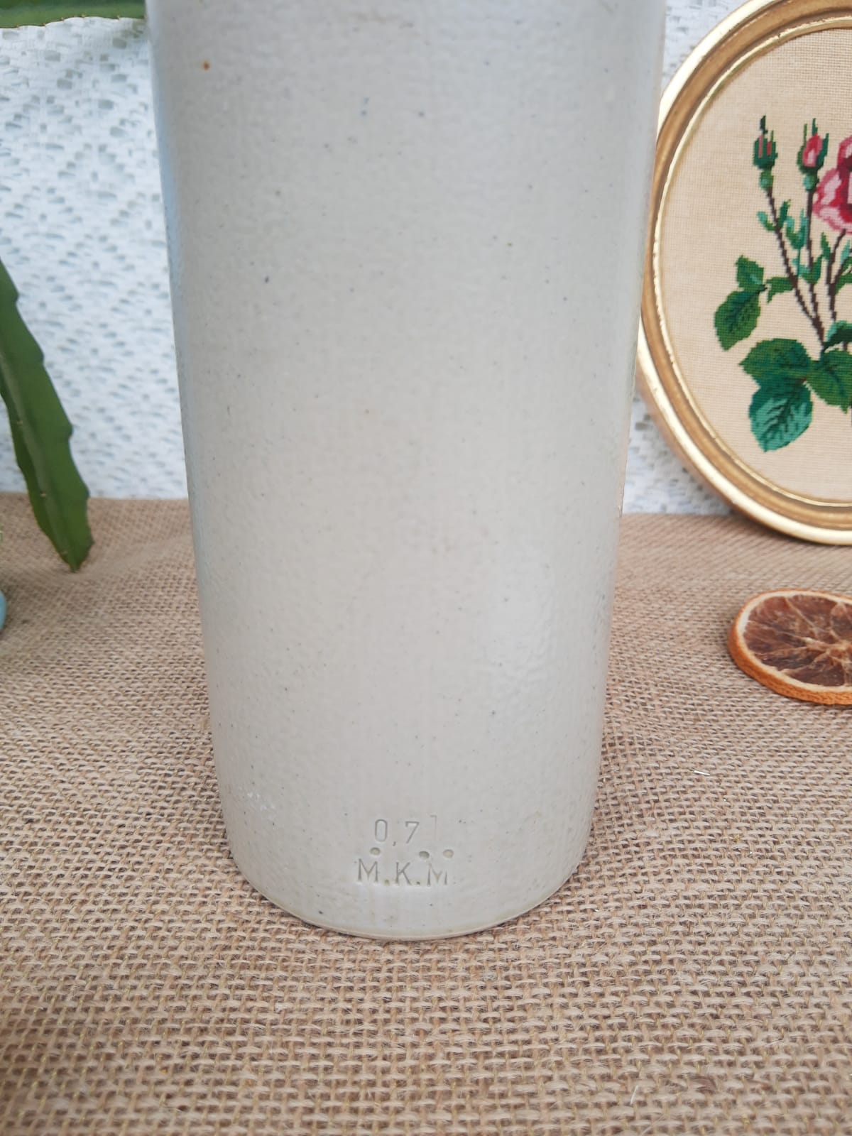 Bouteille en grès m.k.m 0,7 litre