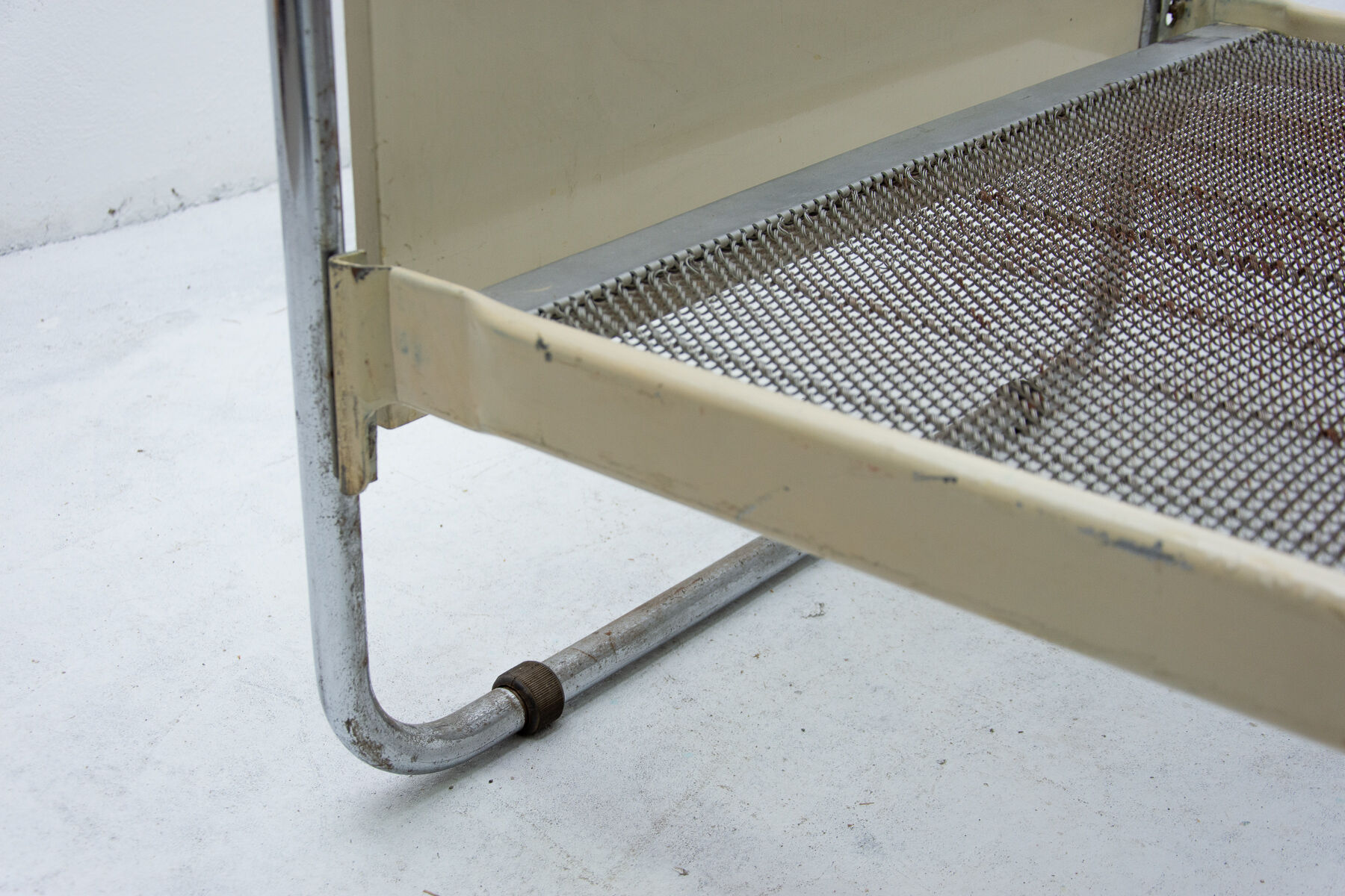 Tubular steel bed by Slezák, 1930´s, Czechoslovakia
