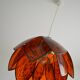 Chandelier pendant lamp in the shape of an artichoke design from the 70s