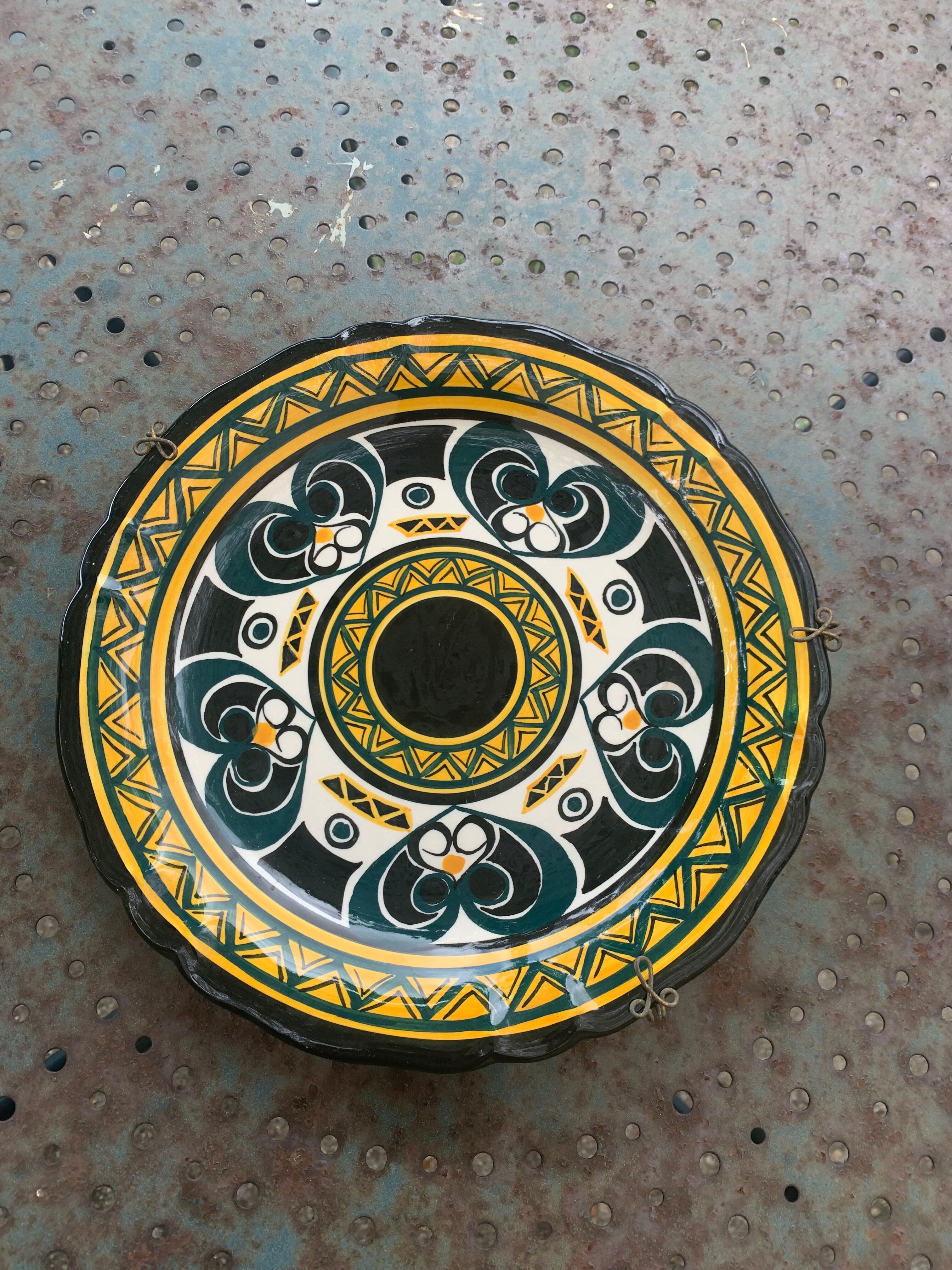 Plate in ceramic of St Jean de Bretagne