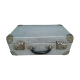Aluminium suitcase 1950 indus loft deco vintage