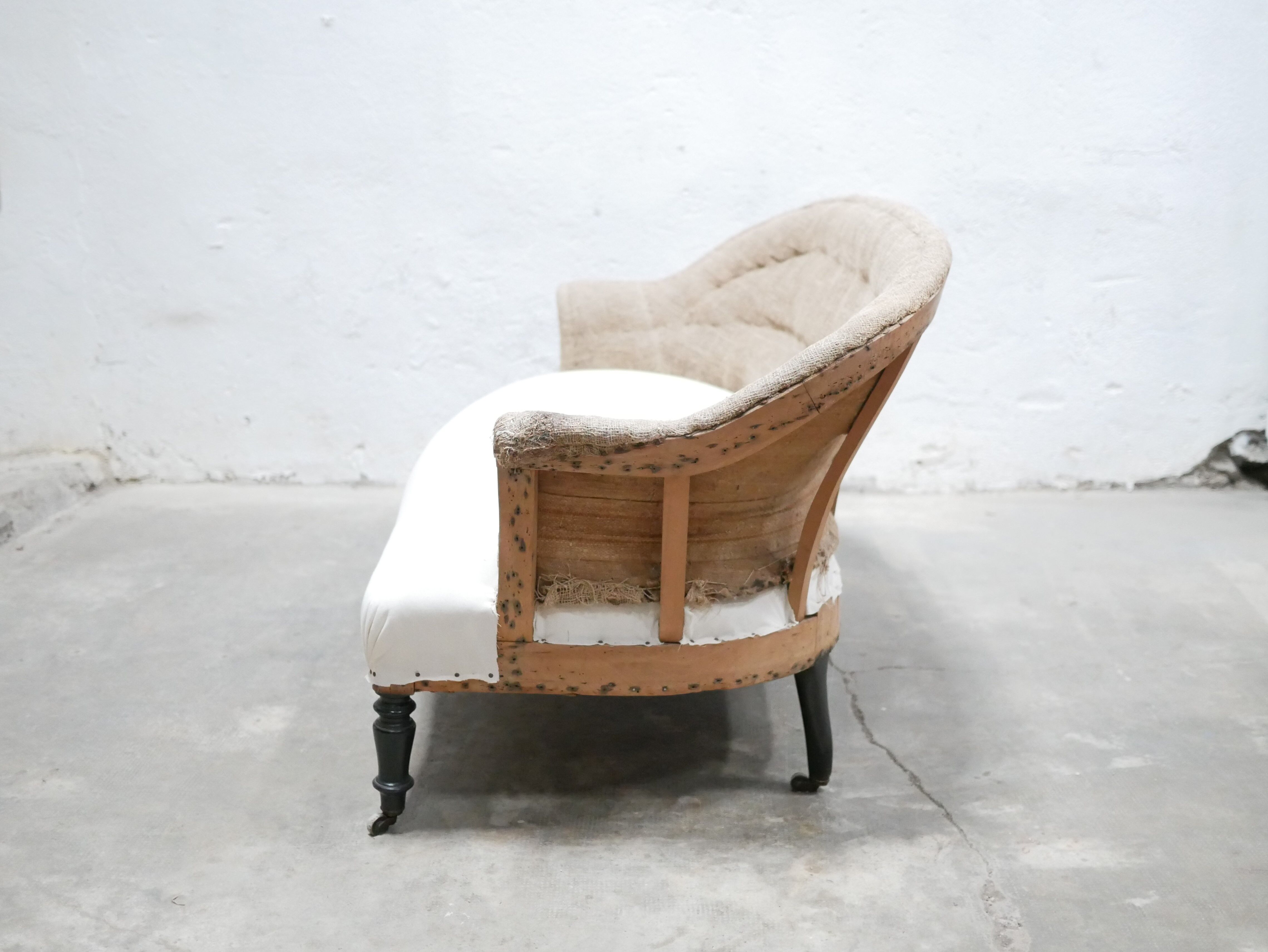 Vintage toad bench Napoleon III