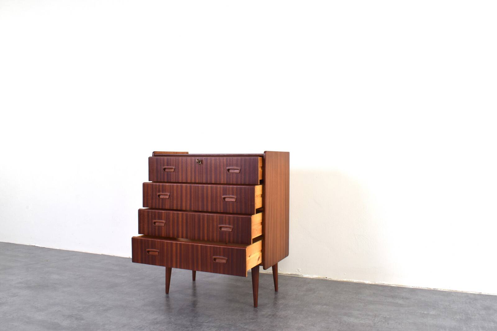 Mid-Century Danish Teak Chest of Drawers, 1960s