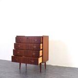 Mid-Century Danish Teak Chest of Drawers, 1960s
