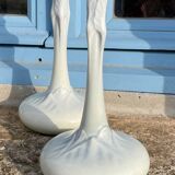 Pair of Art Nouveau vases/soliflores K&G Lunéville - France