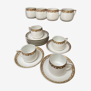 Hermann Ohme Silesia porcelain cup service