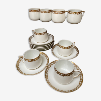 Service de tasses porcelaine Hermann Ohme Silesia