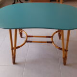 Vintage "bean" coffee table restyled