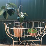 Wrought iron cradle