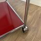 USM Haller Serving Trolley in Ruby Red