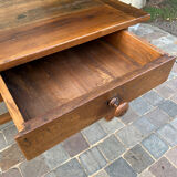 Antique farmhouse table in solid oak for 6 people
