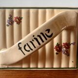 Art Deco wall spice rack