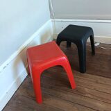 Seventies Small Stools by Valenti - Milan