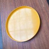 Yellow Melamine Plateau, Space Era, Mid-Century Swedish, 1960s
