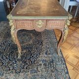 Louis XV style marquetry desk