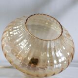 Vintage suspension in smoked glass