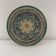 Tunisia ceramic flat glaze cream not very dense diameter 23 cm XVII or XVIII
