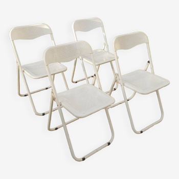 Série de 4 chaises 1980
