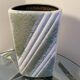 Large vintage vase numbered in pale green and white.