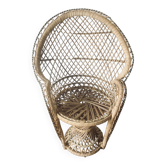 rattan doll chair