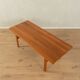 Table basse en bois des années 60