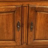 Vintage Regency elm hunting buffet