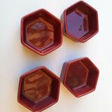 Vintage Ramekins bordeaux