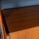 Vintage 20thc italian modular teak wall cabinet c.1960
