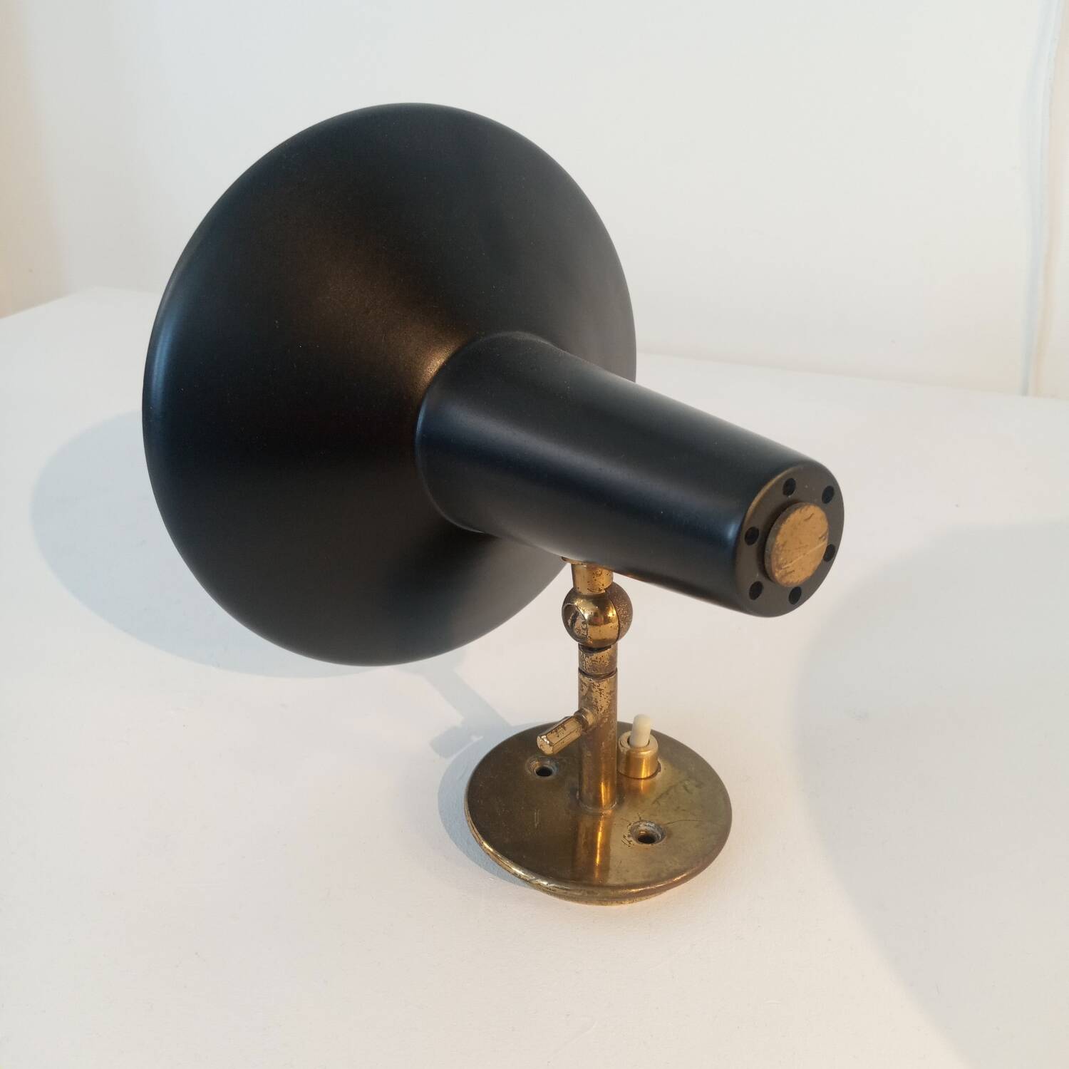 Gino Sarfatti wall lamp, Arteluce edition, Italy, 1950s