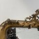 Louis XV style mirror in gilded wood and stucco