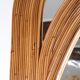 Large rattan mirror