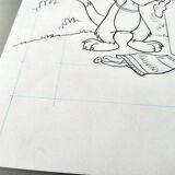 Kelley A. Jarvis Original Drawing Tweety and Sylvester, 2007