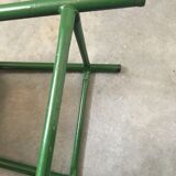 Green military stool