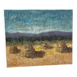 Country landscape signed
